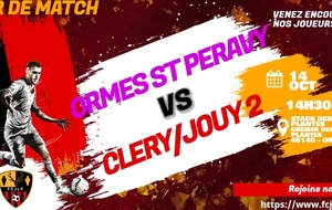 MATCH U15 ORMES CONTRE FCJLP / CLERY 2